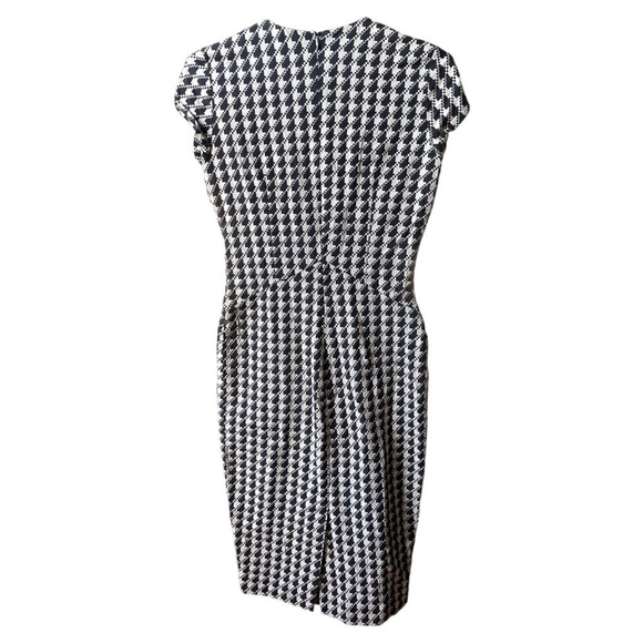 Zara houndstooth midi sheath dress - Picture 2 of 5